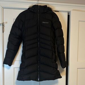 Marmot Women's Elegant Black Puffer Jacket